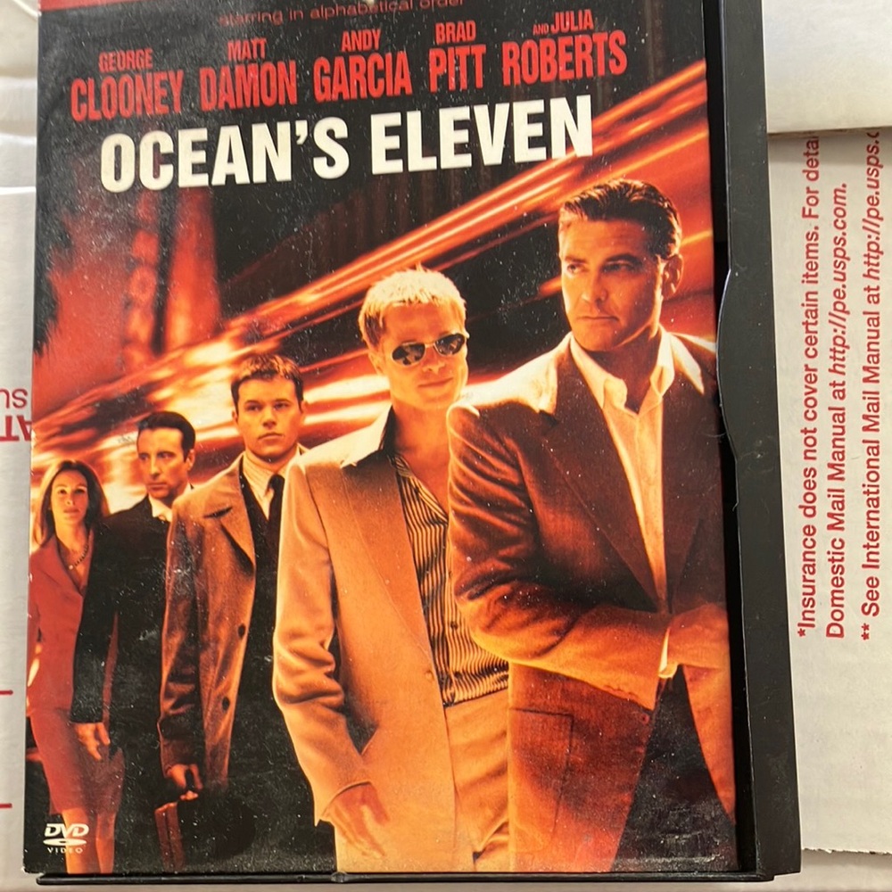 Oceans eleven dvd